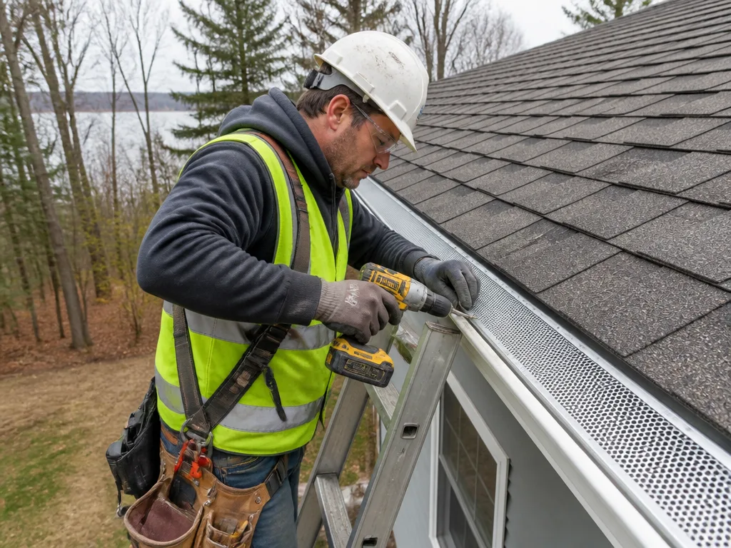 Gutter Guard Installation